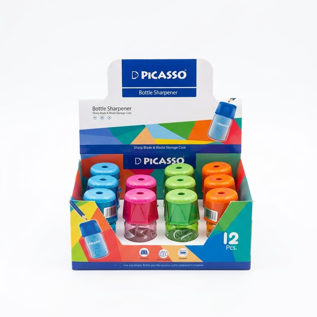 مدادتراش فانتزی پیکاسو مدل Bottle Sharpener